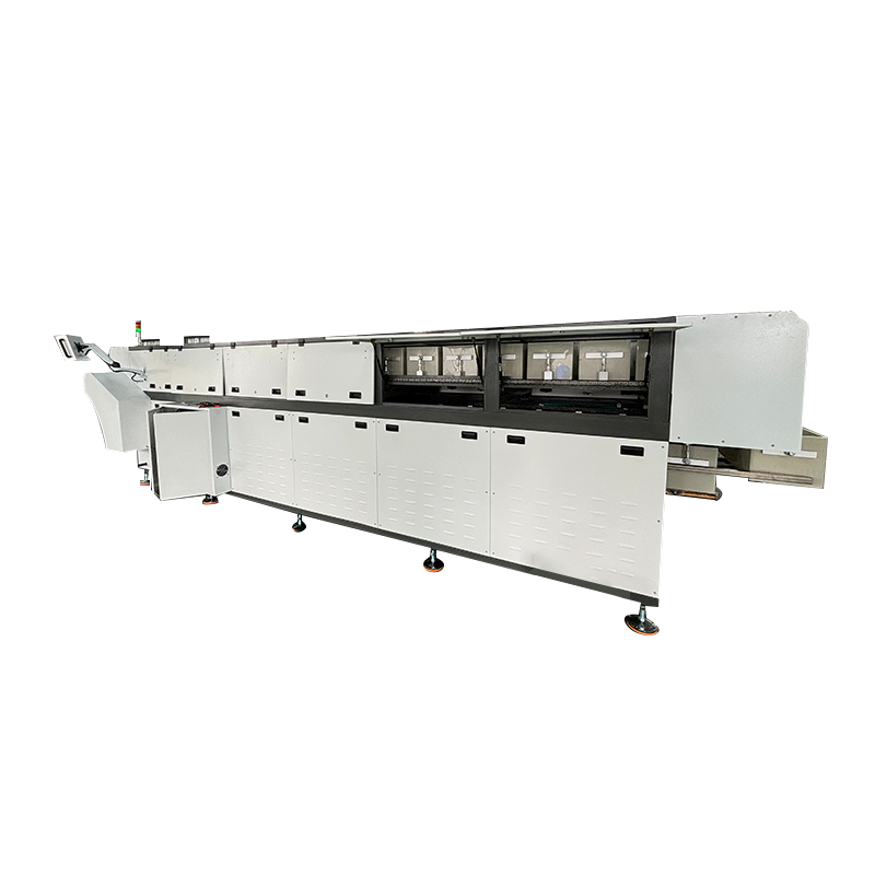 Автоматическая машина для непрерывной сквозной / поточной магнитной полировки с заусенцами серии SY-P